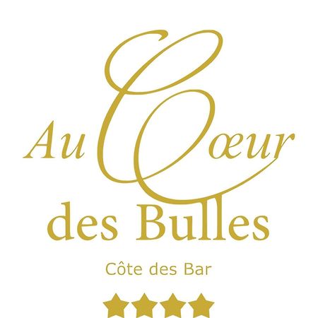 Au Coeur Des Bulles Hotell Loches-sur-Ource Eksteriør bilde