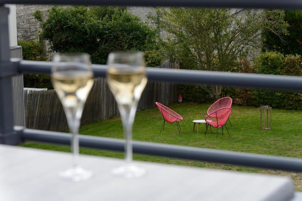 Au Coeur Des Bulles Hotell Loches-sur-Ource Eksteriør bilde